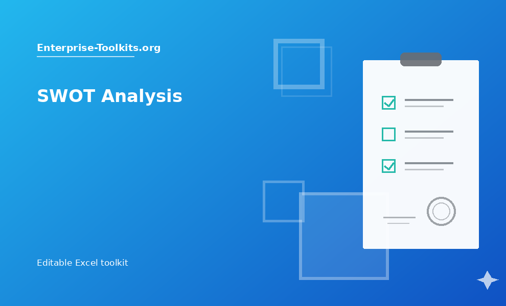 SWOT Analysis Excel toolkit