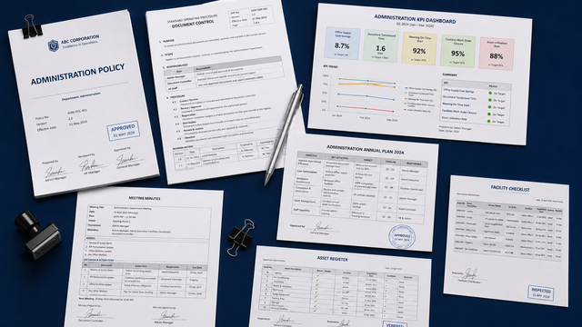 Administration & Facilities toolkit preview