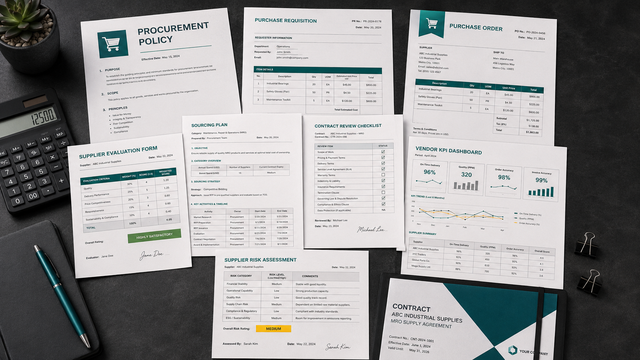 Procurement toolkit preview