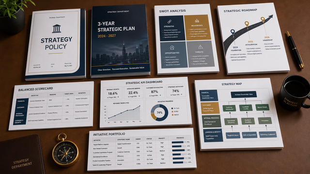Strategy & Corporate Planning toolkit preview