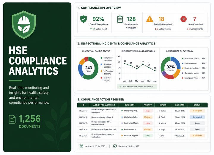 HSE COMPLIANCE, TRAINING, ANALYTICS & AUDIT preview