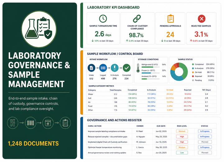 LABORATORY GOVERNANCE & SAMPLE MANAGEMENT preview
