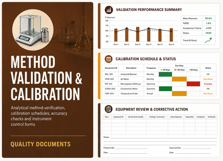 METHOD VALIDATION, CALIBRATION & DATA INTEGRITY preview