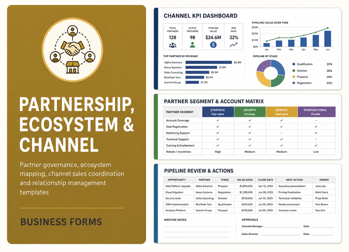 PARTNERSHIPS, ECOSYSTEMS & NEW CHANNEL DEVELOPMENT preview