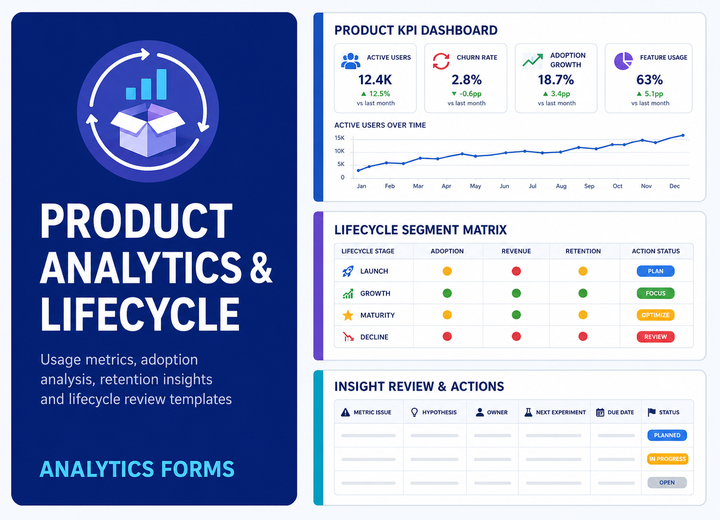 Product analytics and lifecycle preview