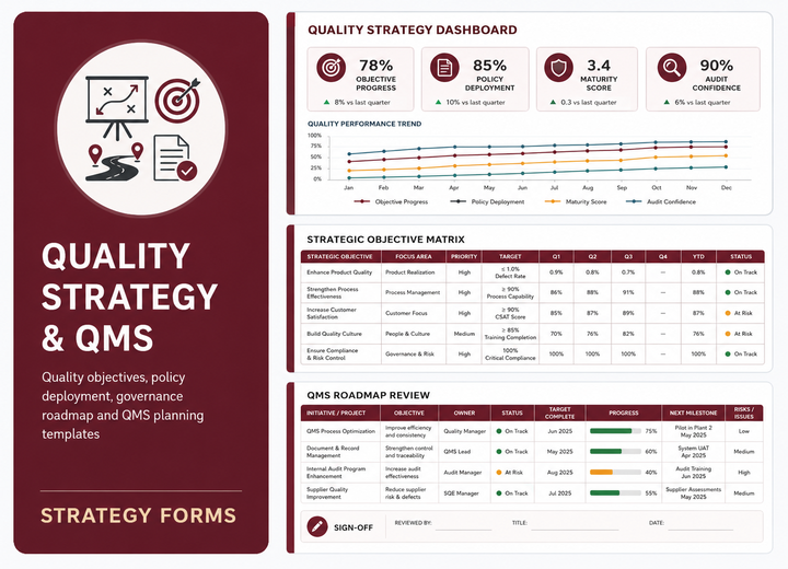 QUALITY STRATEGY & QMS preview