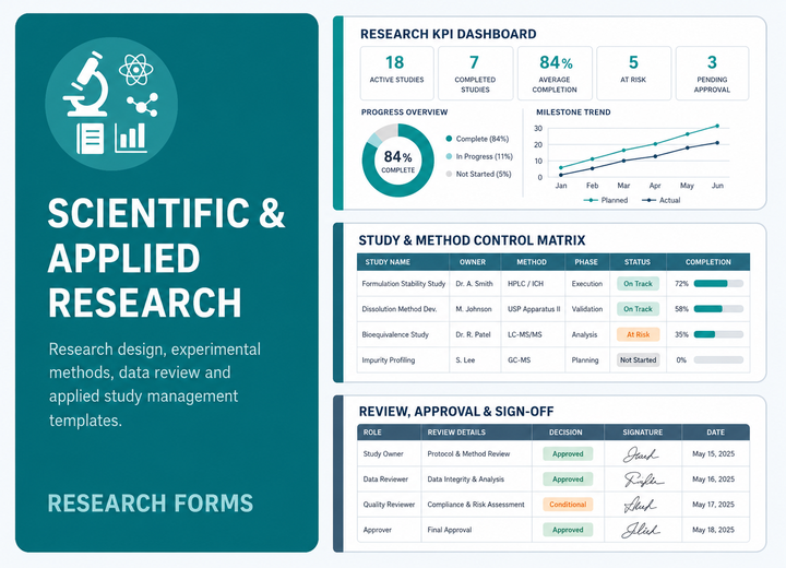 Scientific and applied research preview
