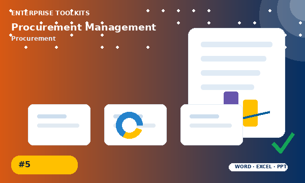 Procurement Management Toolkit demo preview